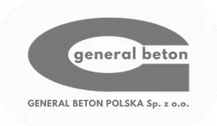 Logo producenta betonu General Beton