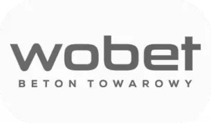 Logo producenta betonu Wobet